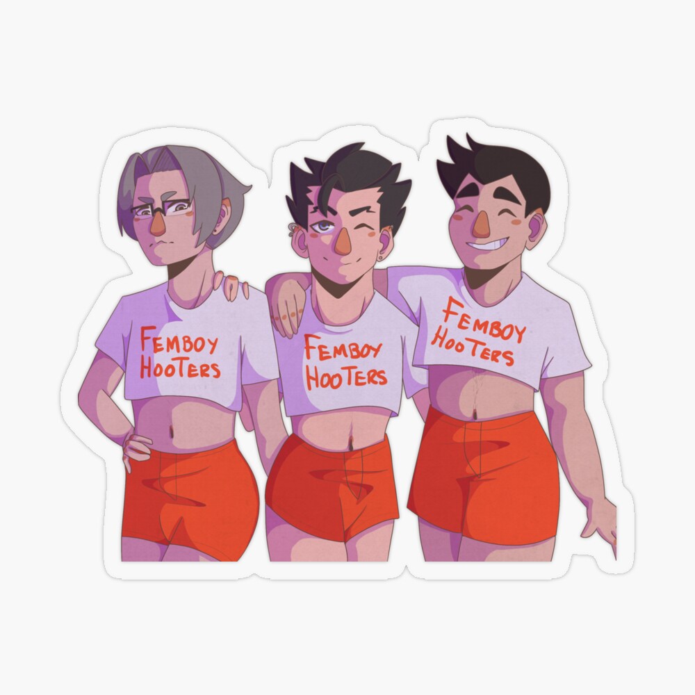 Femboy hooters ace attorney 