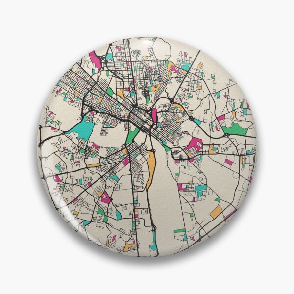 Item preview, Richmond, Virginia Street Map designed and sold by A Deniz Akerman.