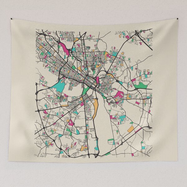 Item preview, Richmond, Virginia Street Map designed and sold by A Deniz Akerman.
