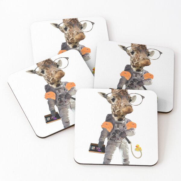 Item preview, Giraffe nerd designed and sold by PlumDeep.