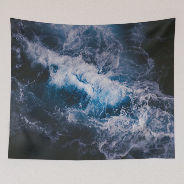 Item preview, rough ocean pattern designed and sold by nature scenerys.