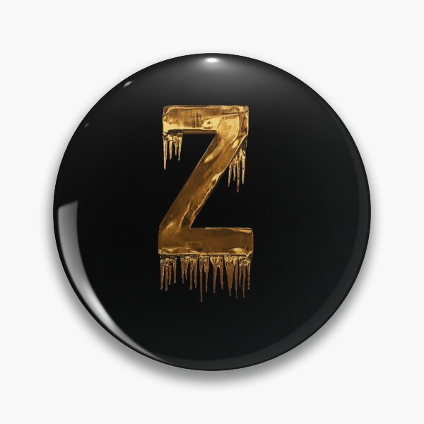 Item preview, Gold letter Z designed and sold by ThePrintCrafty.