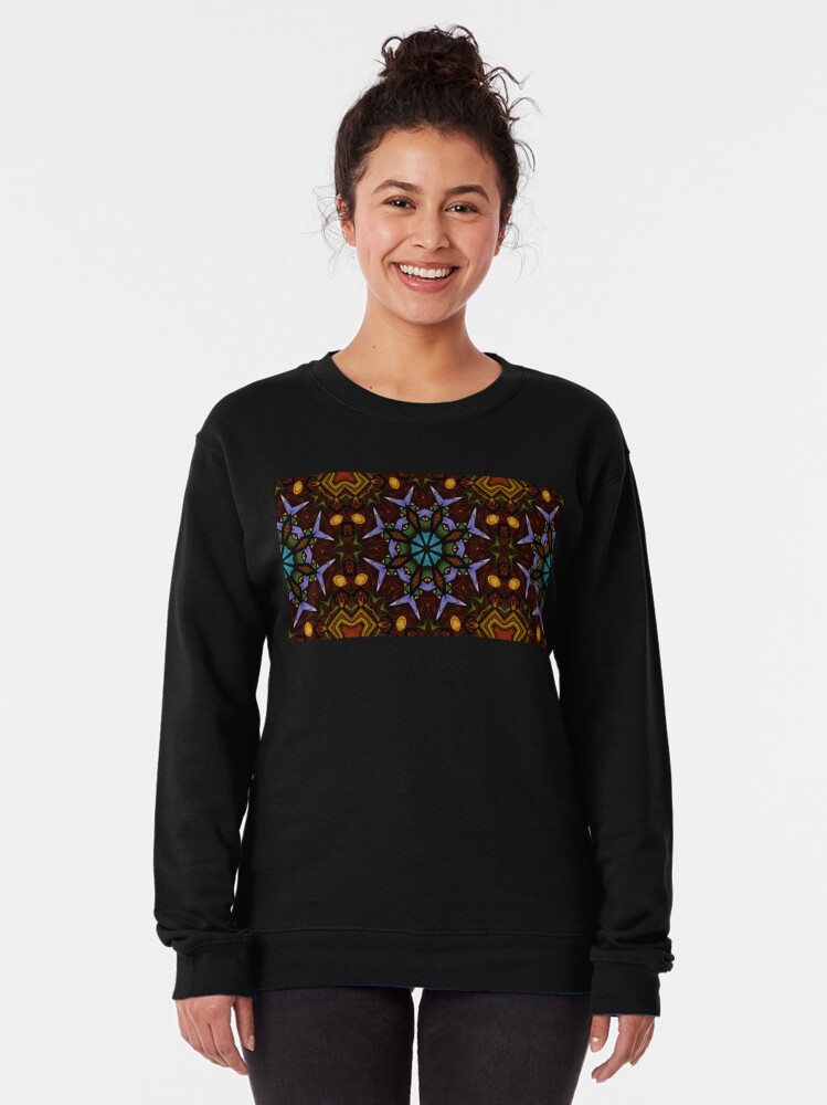 Alternate view of The Wheel of Life Pullover Sweatshirt