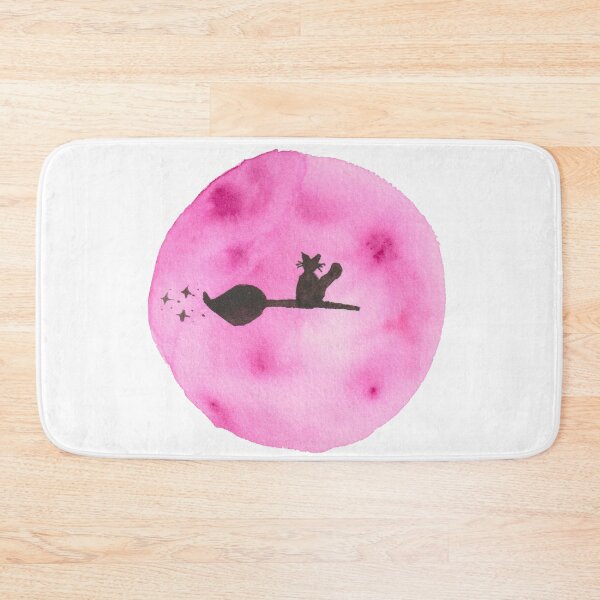 Item preview, Broom flight under a purple moon, white designed and sold by Sonderblume.