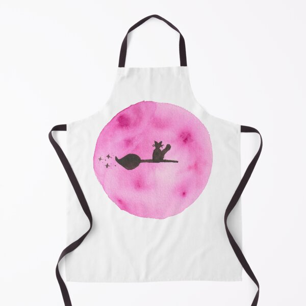 Item preview, Broom flight under a purple moon, white designed and sold by Sonderblume.
