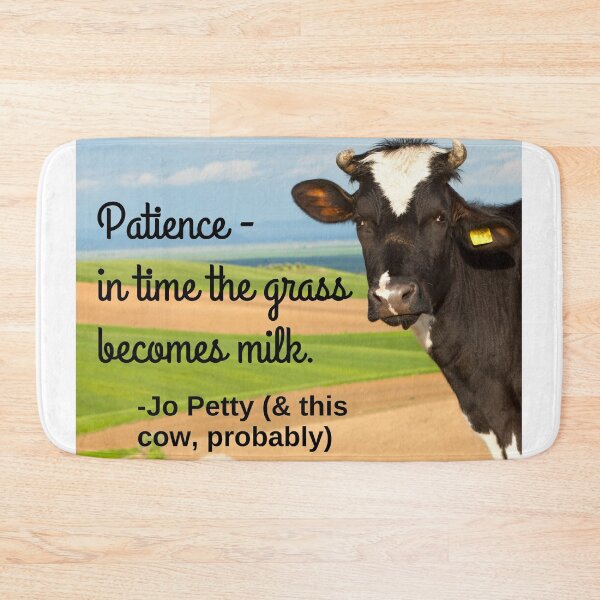 Item preview, Patience - in time the grass becomes milk designed and sold by Caregiverology.