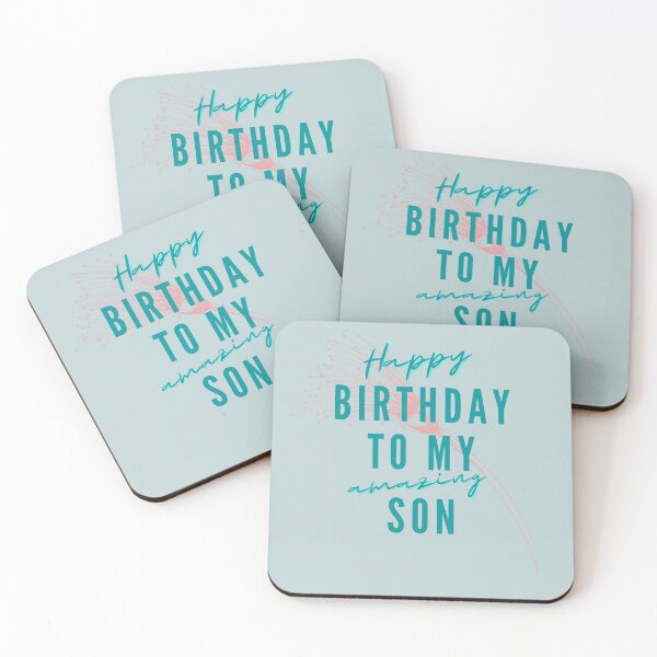 Item preview, Happy birthday to my son designed and sold by GieArts.