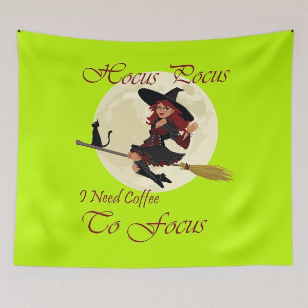 Item preview, Hocus pocus i need coffee to focus designed and sold by amrmab.
