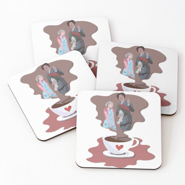 Item preview, Valentines day Coffe Florinda y Jirafales, el chavo del ocho Boyfriends Love designed and sold by JulioCastro.