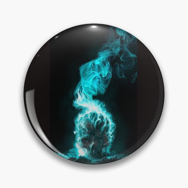 Item preview, Burning skull designed and sold by Sabry81.
