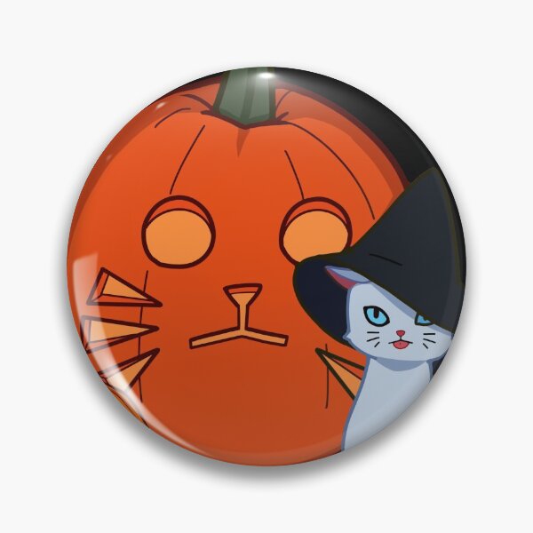 Item preview, White Halloween Kitty - Normal Version designed and sold by CuteyKat.