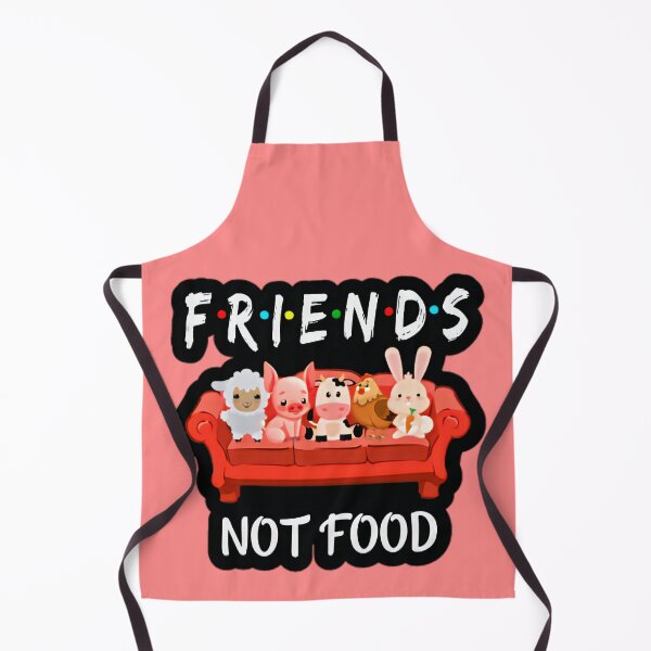 Item preview, Friends not food vegan quote designed and sold by soniaaseguin.