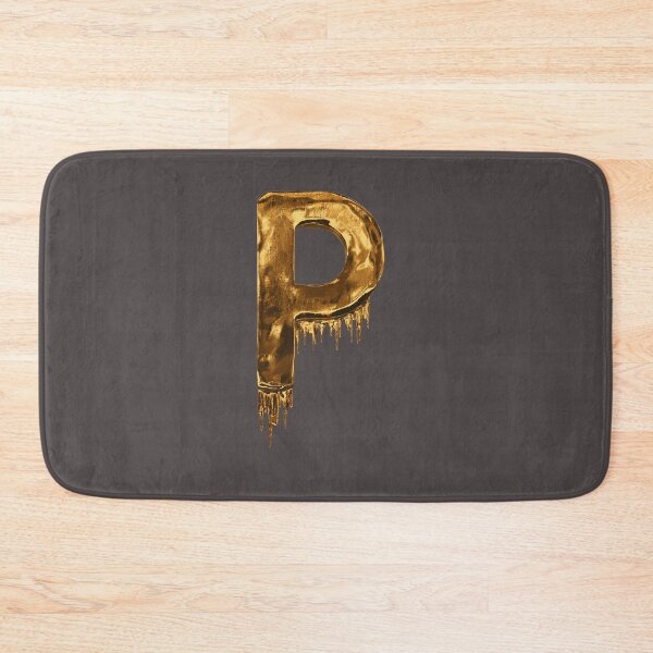 Item preview,  Gold letter P designed and sold by ThePrintCrafty.