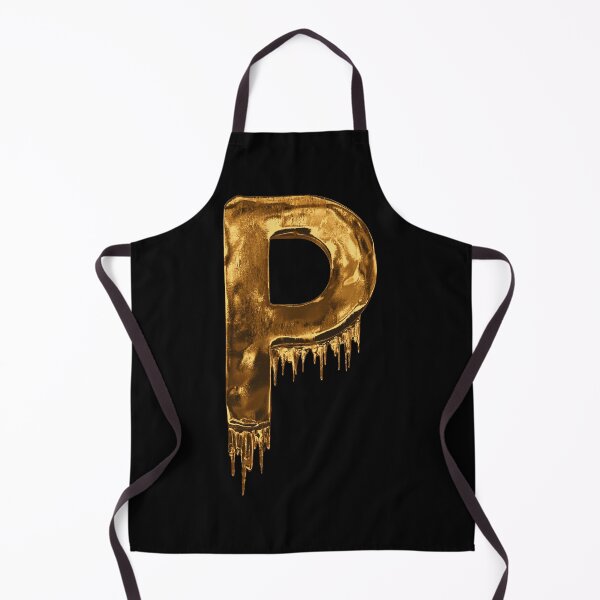 Item preview,  Gold letter P designed and sold by ThePrintCrafty.