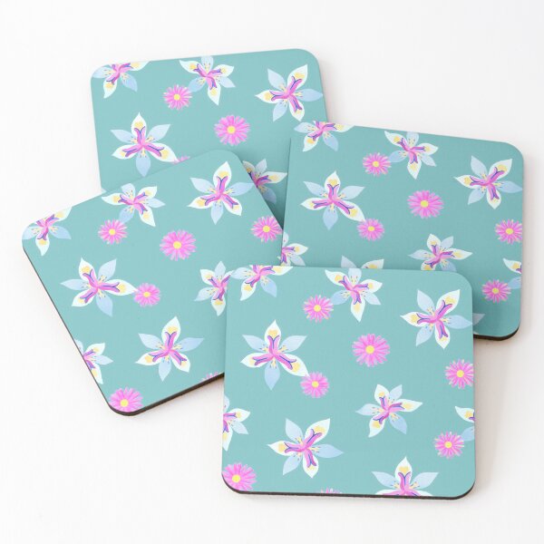 Item preview, Wood Irises & Vygies - Egg Shell Blue designed and sold by TigaTiga.