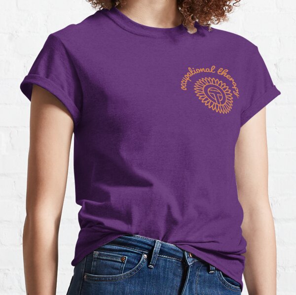 Occupational Therapy Orange Bloom Classic T-Shirt