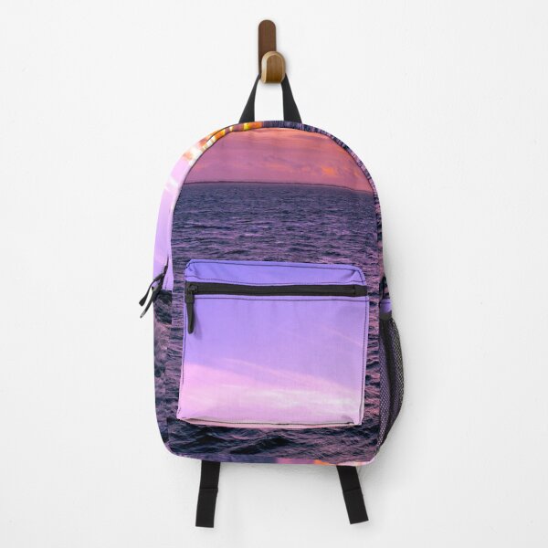 Item preview, Pink Purple Sea Ocean Summer Sunset designed and sold by GlobalDesigns-.