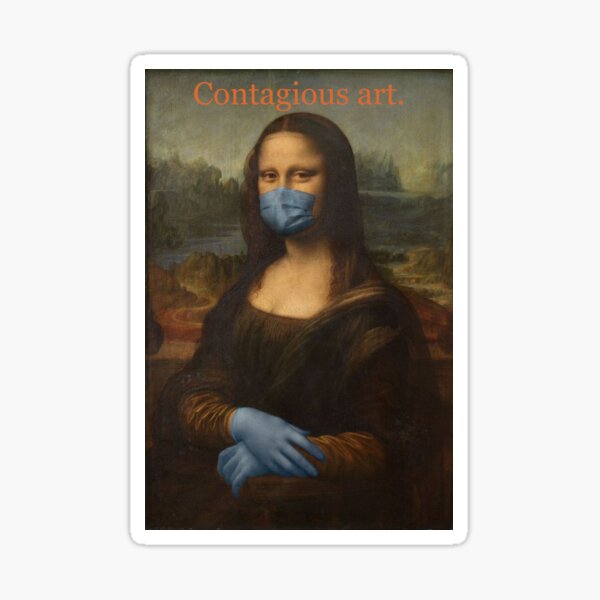 Item preview, Contagious art by Mona Lisa designed and sold by Rar3s20.