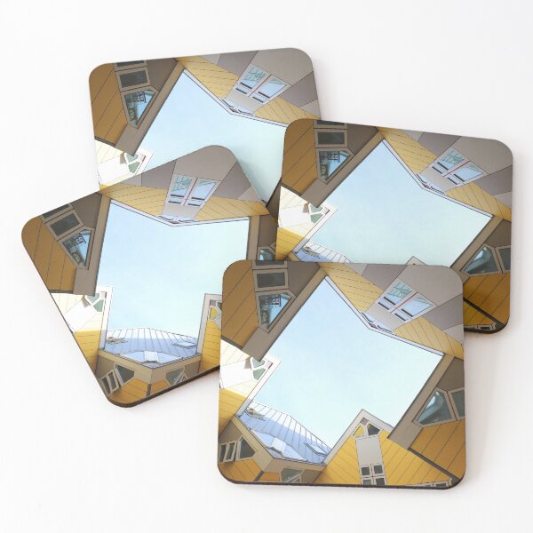 Item preview, Yellow Square Houses designed and sold by Sensorybysophie.