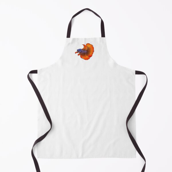 Item preview, Orange and Indigo Betta Fish designed and sold by Jennifer Stolzer.