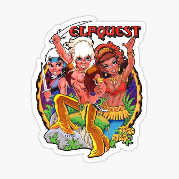 ElfQuest: Classic Trio 1978 Sticker