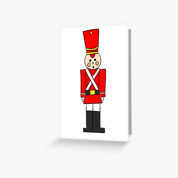 Holiday Toy Soldier Greeting Card