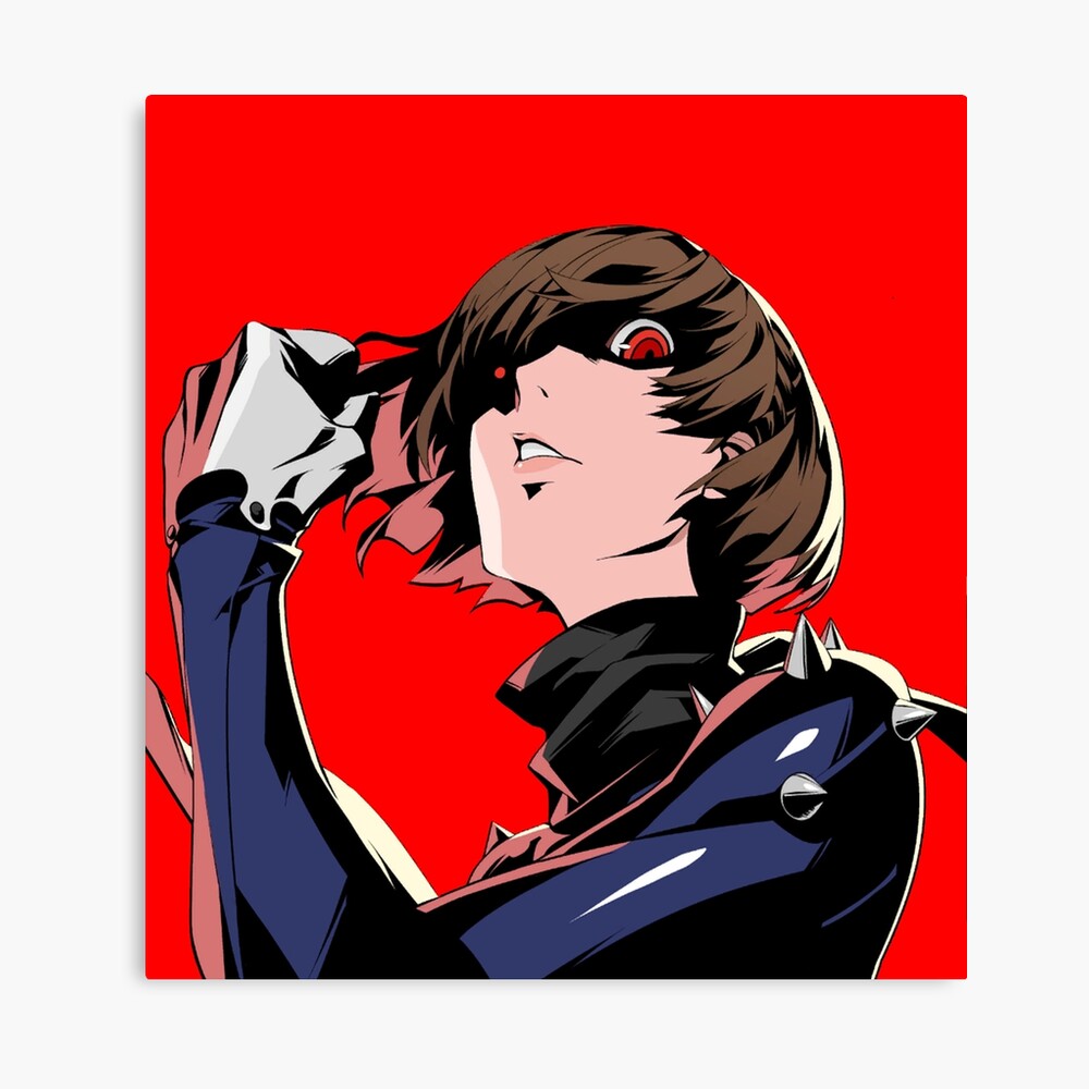 Persona 5 Queen All Out Attack Portrait Photographic Print By Joader Redbubble