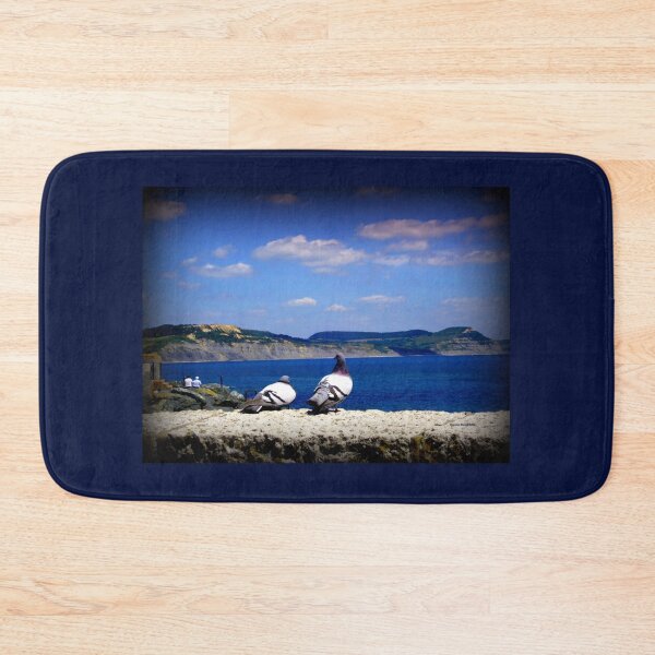 Item preview, Pigeons Looking out to Sea designed and sold by Charmiene Maxwell-Batten.
