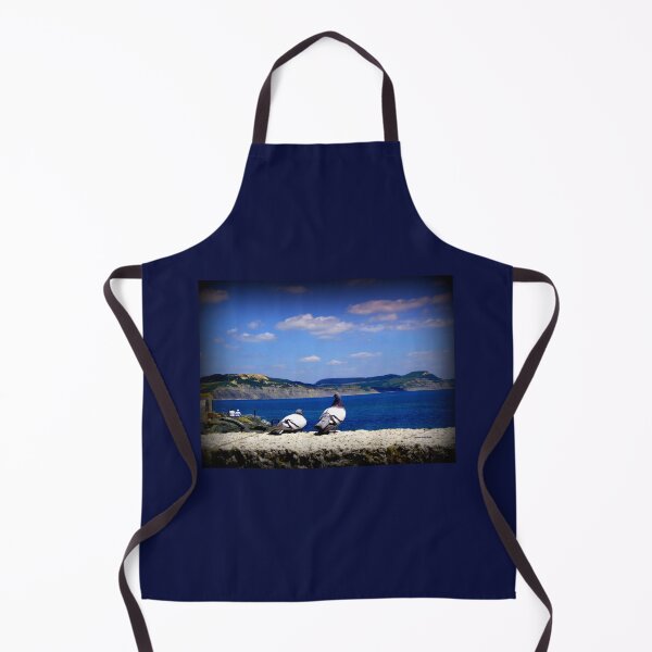 Item preview, Pigeons Looking out to Sea designed and sold by Charmiene Maxwell-Batten.