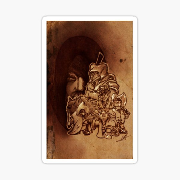 Item preview, D&D Adventure Party designed and sold by Monkey Ghost Presents.