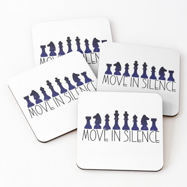 Item preview, Move in Silence (chess) designed and sold by Jos J.