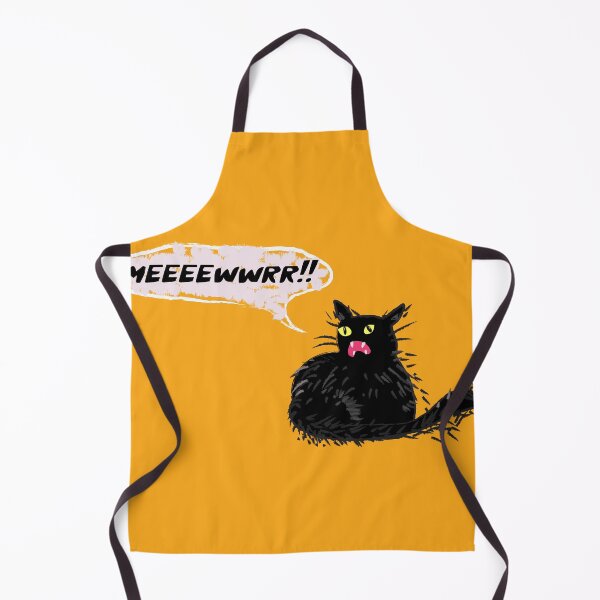 Item preview, Mean cat designed and sold by ClumsyClouds.