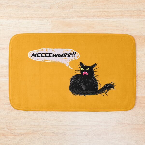 Item preview, Mean cat designed and sold by ClumsyClouds.
