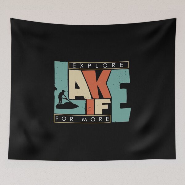 Item preview, Lake Life Jet ski gift designed and sold by mederDESIGNS.