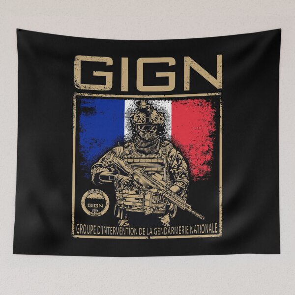 Item preview, GIGN National Gendarmerie Intervention Group   designed and sold by Trendvia .
