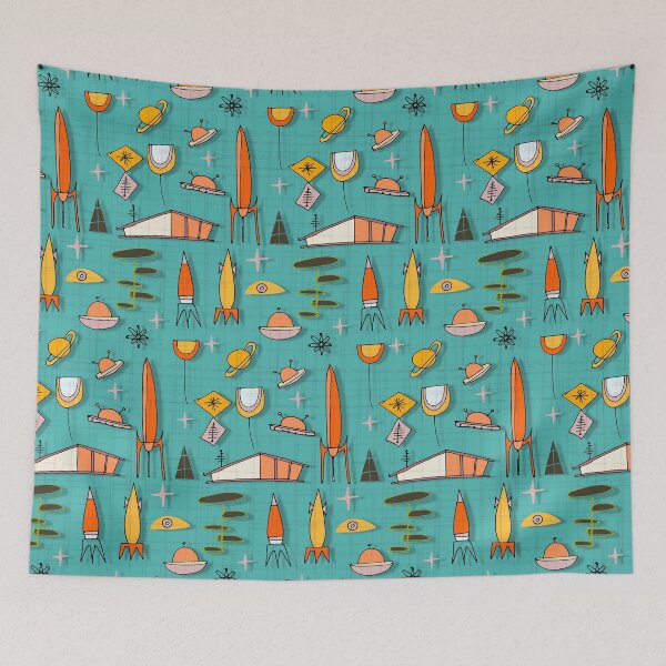 Item preview, Space Age Blues #spaceage designed and sold by susycosta.