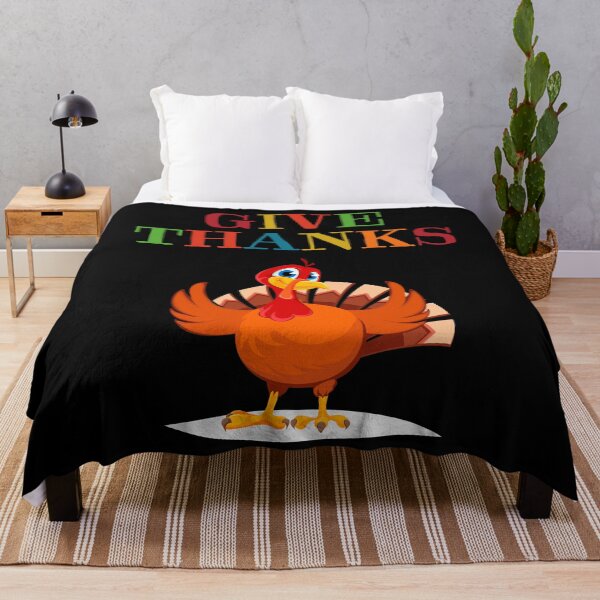Item preview, Thanksgiving Turkey - Give Thanks designed and sold by APrettyView.