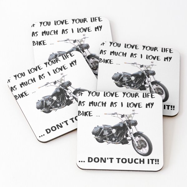 Item preview, Don't touch my bike designed and sold by DerekJSmith.