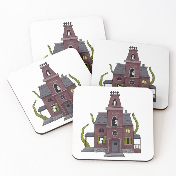 Item preview, Cute Haunted House with Tentacles designed and sold by GrousyGirl.