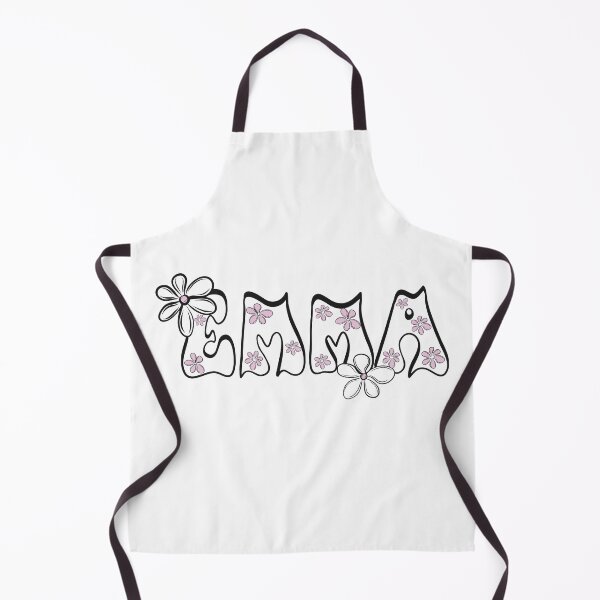 Item preview, EMMA, Name, Cute Floral Unique Bold Design designed and sold by ColourDreams.