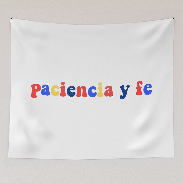Item preview, Paciencia y fe designed and sold by collazodesigns.