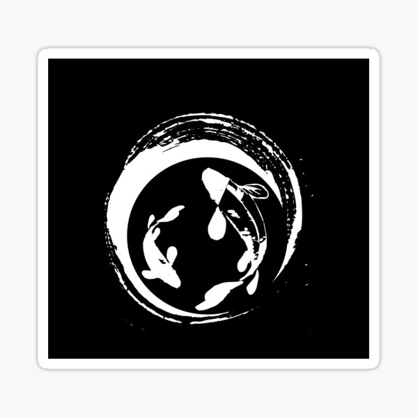 Vista previa del artículo con la obra «legendario logotipo de pez koi de japón, suerte, prosperidad y buena fortuna», diseñado y vendido por asep sarifudin.