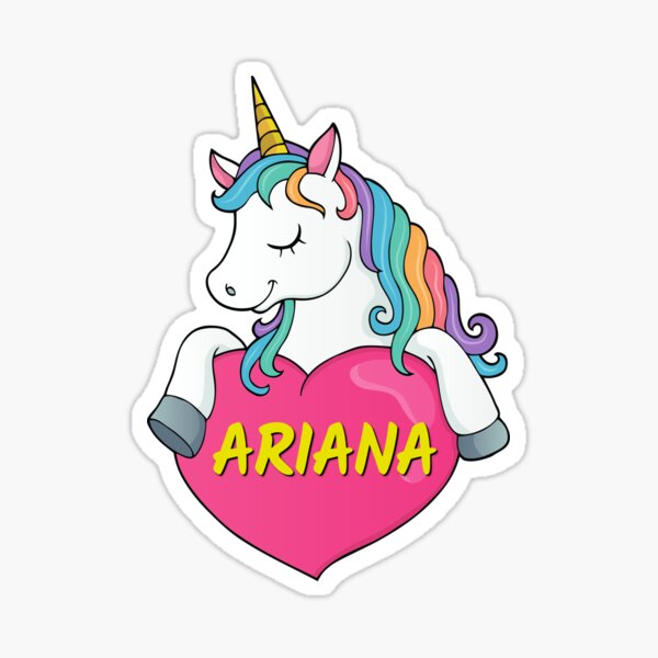 arianna the white unicorn