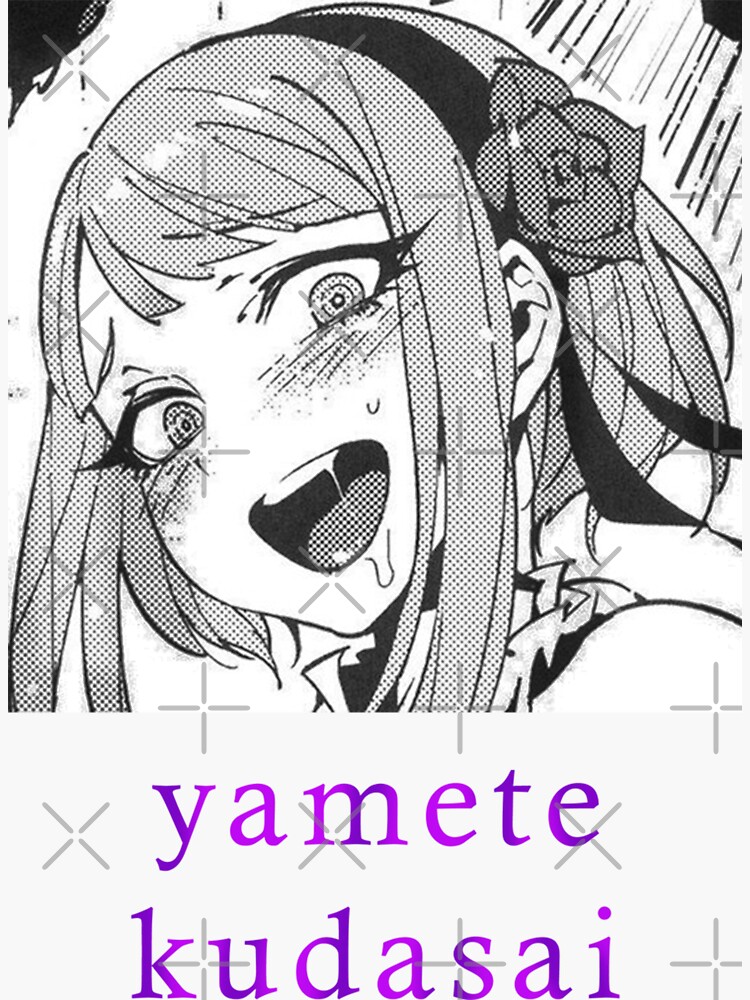 "YAMETE HENTAI" Sticker for Sale by NasserEL | Redbubble