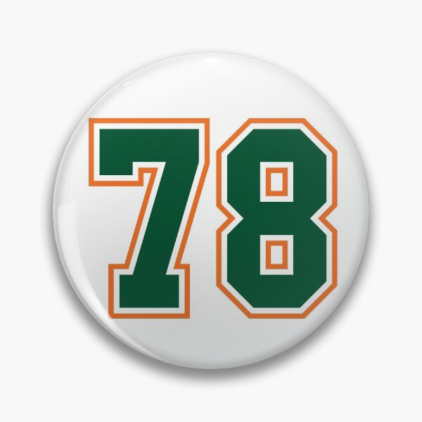 Item preview, Jersey 78 Number. Number seventy-eight Straight From Miami designed and sold by Urosek.
