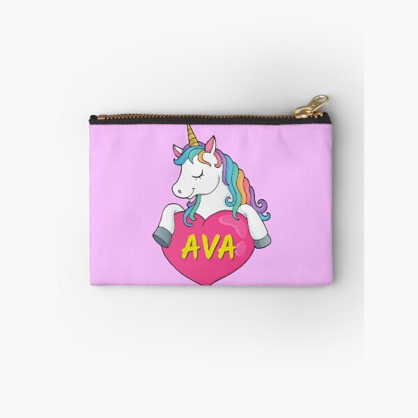 Item preview, Ava Personalized Cute Unicorn Heart designed and sold by Suphiss.