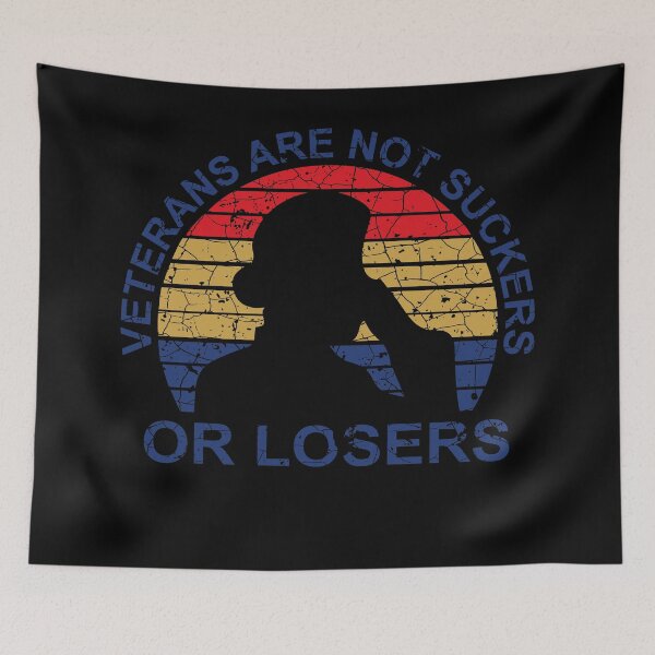 Item preview, Veterans Are Not Suckers Or Losers Vintage Style designed and sold by johnmgr21.