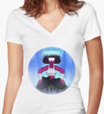 Garnet Training Women's Fitted V-Neck T-Shirt