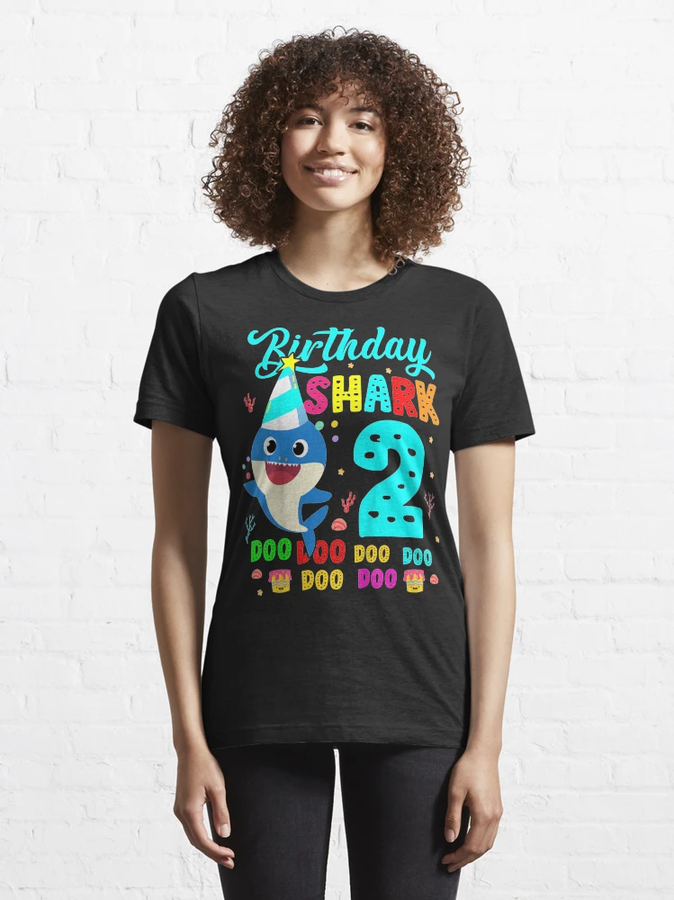 birthday shark doo doo shirt