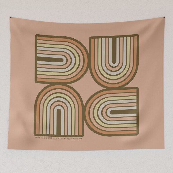Item preview, DUNE Diseño artístico de colores vintage estilo arcoíris escandinavo - Dune (película de 2020) designed and sold by GDCdesigns.